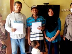 Kasus Lakalantas di Desa Matanauwe Diselesaikan secara Kekeluargaan