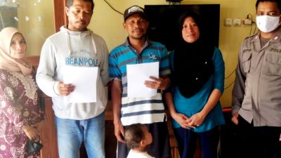 Kasus Lakalantas di Desa Matanauwe Diselesaikan secara Kekeluargaan