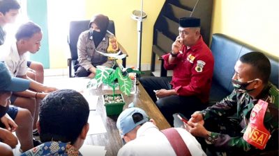 Bhabinkamtibmas Desa Lapodi Lakukan Problem Solving Perkelahian antar Pelajar di SMPN 11 Buton