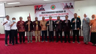 Bupati Hadiri Musda IV DPD PPNI Kabupaten Buton