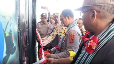 Kapolres Buton Resmikan Mako Subsektor Siompu Barat