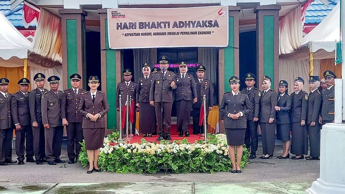 Kejaksaan Buton Gelar Upacara Hari Bhakti Adhiyaksa ke - 62