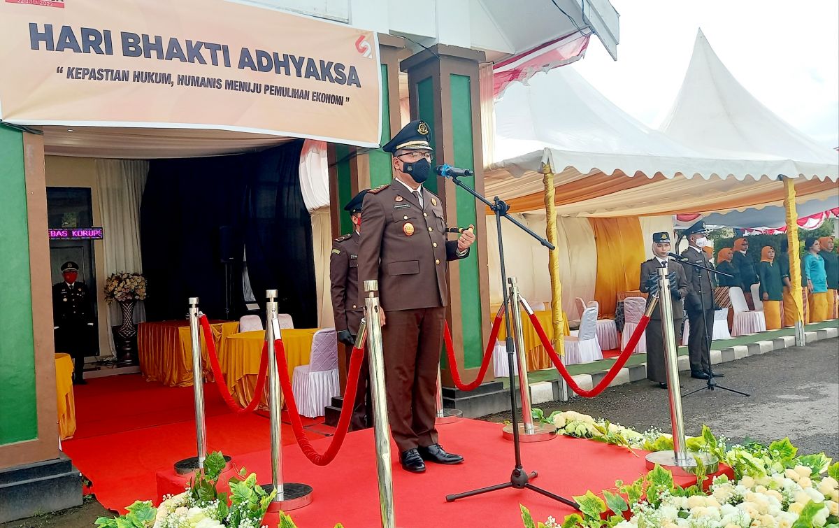 Kejaksaan Buton Gelar Upacara Hari Bhakti Adhiyaksa ke - 62