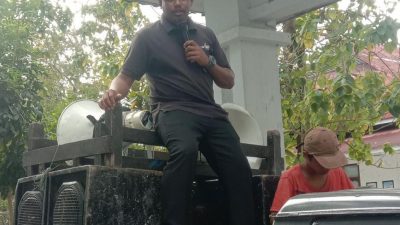 Unras di Kantor Bupati, Koalisi Parlemen Jalanan Nilai Haliana-Ilmiati Gagal Pimpin Wakatobi