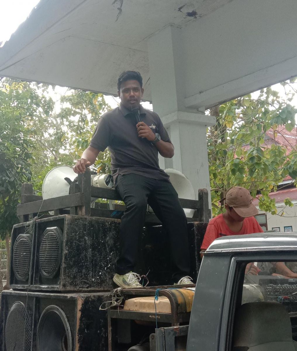Unras di Kantor Bupati, Koalisi Parlemen Jalanan Nilai Haliana-Ilmiati Gagal Pimpin Wakatobi