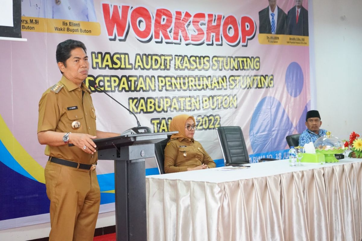 Pemkab Buton Gelar Workshop Audit Kasus Stunting Pemkab Buton Gelar Workshop Audit Kasus Stunting