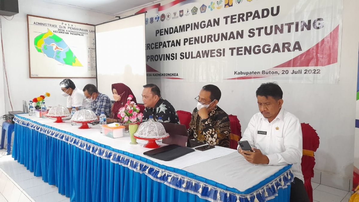 BKKBN Provinsi Gelar FDG Pendampingan Terpadu Percepatan Penurunan Stunting di Buton