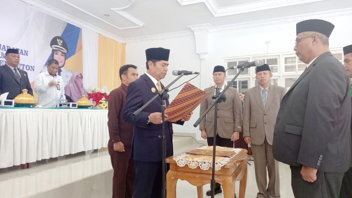 Asnawi Djamaludin Jabat Sekda Buton