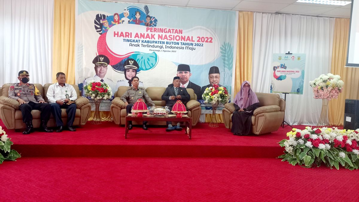 Pemda Buton Peringati Hari Anak Nasional 2022 Pemda Buton Peringati Hari Anak Nasional 2022