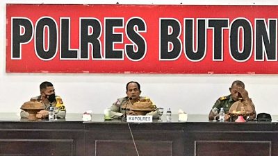 Cegah Bencana Alam Kapolres Buton Harap Kerjasama Berbagai Pihak