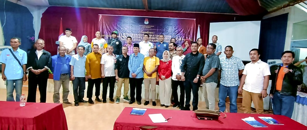 KPU Kota Baubau Gelar Sosialisasi PKPU No 4 Tahun 2022