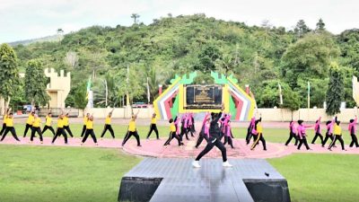 Polwan Polres Buton, Gelar Olahraga Bersama