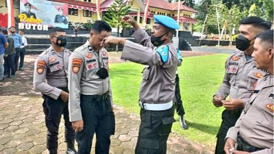 Tim Supervisi Bid Propam Polda Sultra Kunjungi Polres Buton