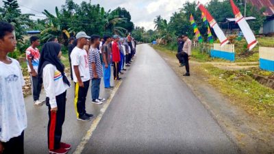 Jelang HUT RI, Anggota Paskibraka Siontapina Mulai Berlatih