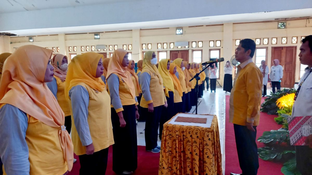 Bupati Lantik 1030 Kader Kepo di Buton