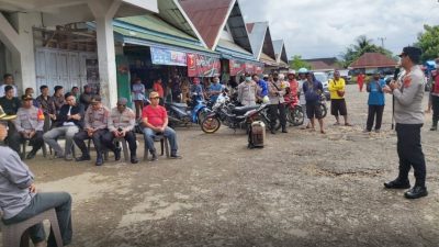 Kapolres Buton Tengahi Polemik Pembongkaran Drainase di Pasar Sabho