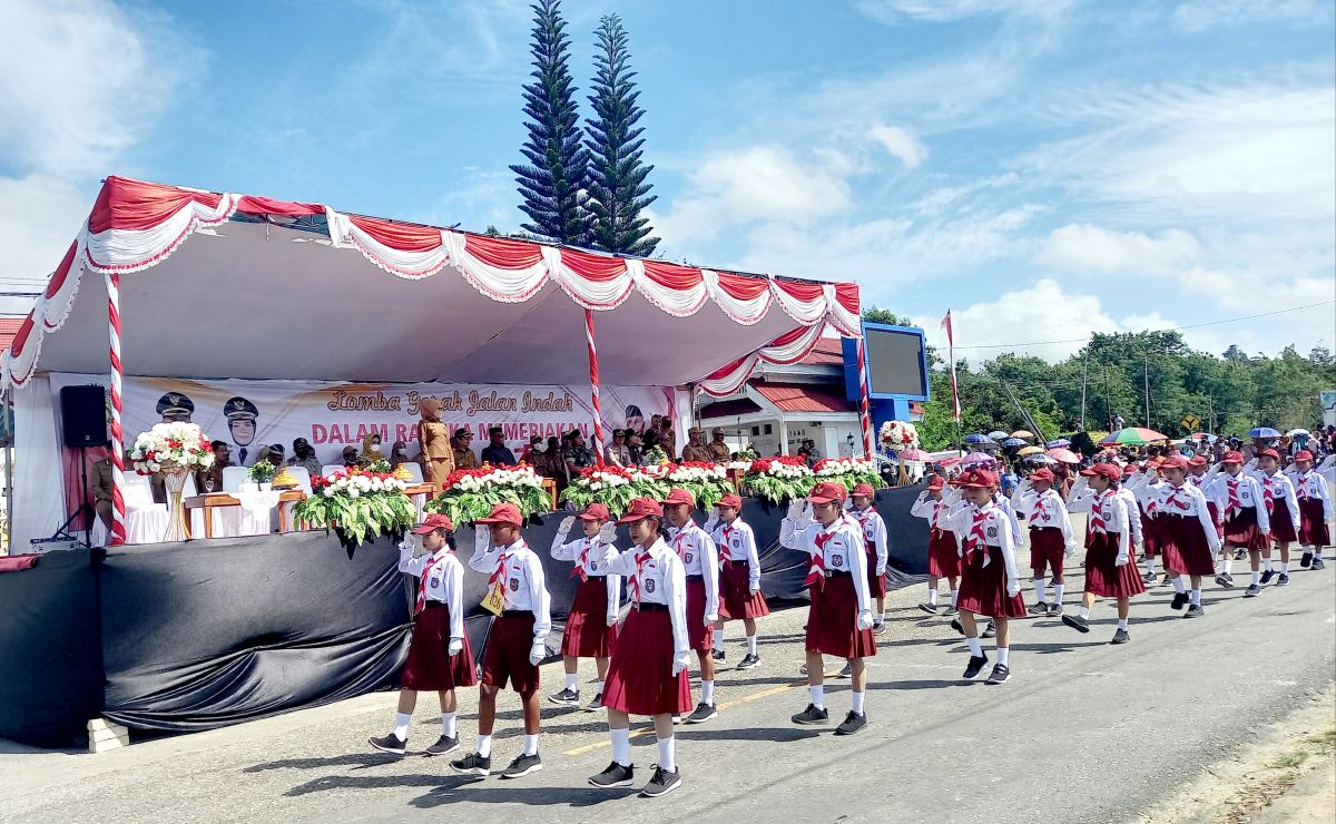 Ini Daftar Pemenang Lomba Gerak Jalan Indah HUT RI Ke 77
