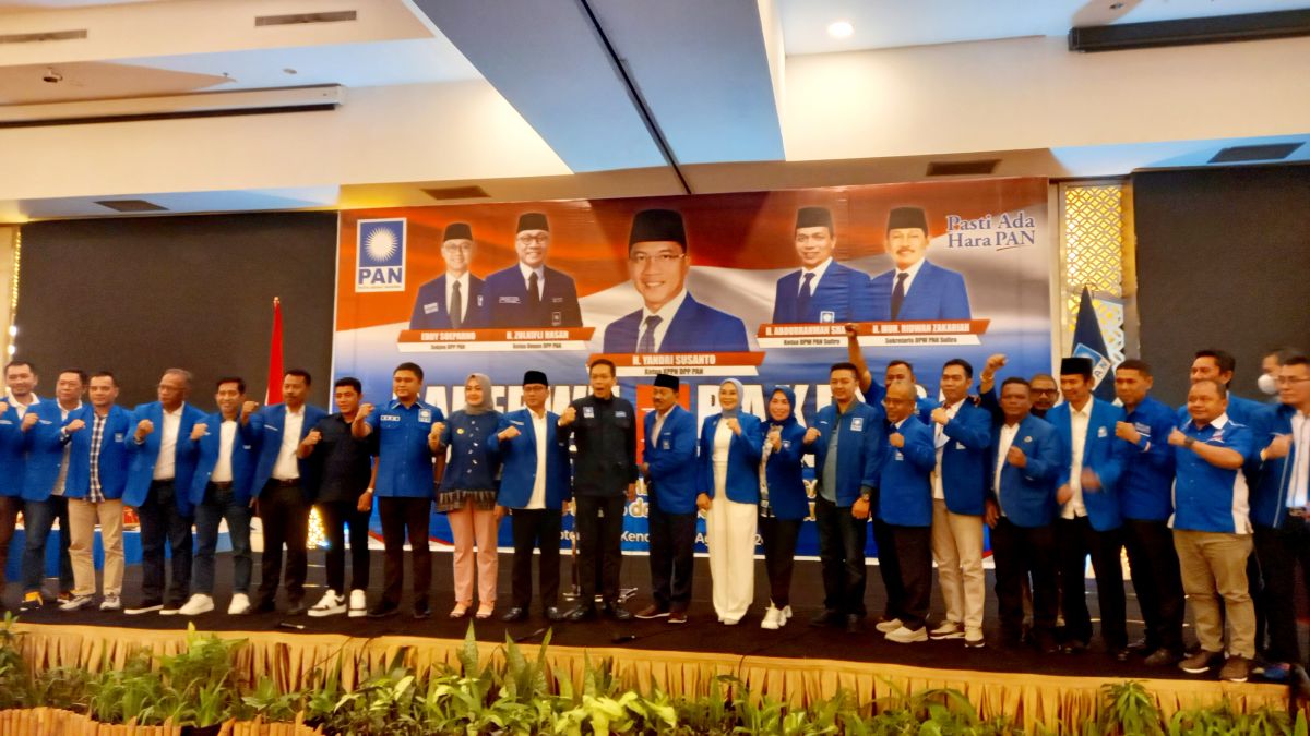 Rakerda dan Rakerwil DPW PAN Sultra, Rekomendasikan H Abdurrahman Saleh sebagai Calon Gubernur Sultra