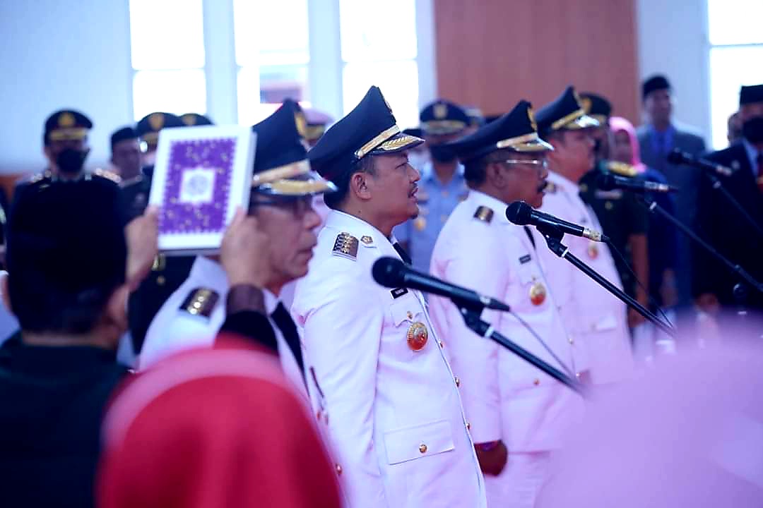Gubernur Sultra Lantik Drs Basiran M.Si sebagai Pj Bupati Buton
