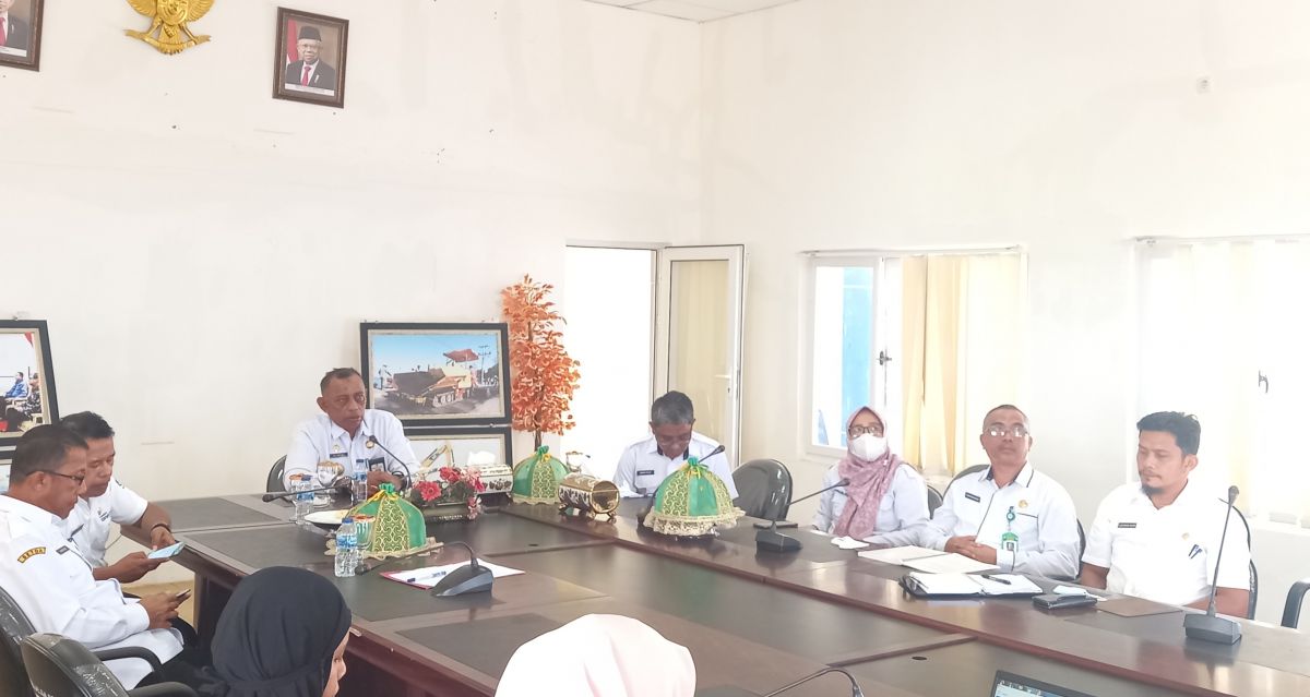Pemkab Buton Ikuti Zoom Meeting Aksi Penanggulangan TBC dengan Menko PMK