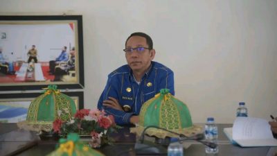 Pj. Bupati Buton Hadiri Rakor Vidcon Bincang Stranas Pencegahan Korupsi