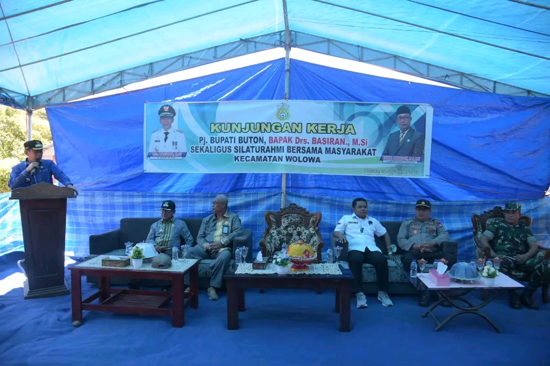 Pj Bupati Buton ‘Blusukan’ ke Puskesmas, Sekolah, Kantor Desa dan Kantor Camat