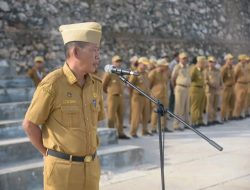 Apel Senin, Asisten III Ingatkan ASN agar Disiplin