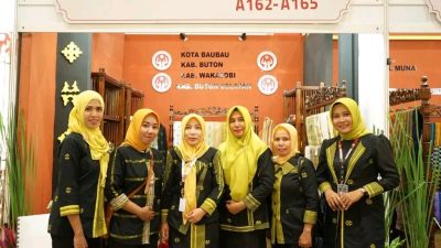 Dekranasda Buton Ikuti Pameran Kriyanusa 2022
