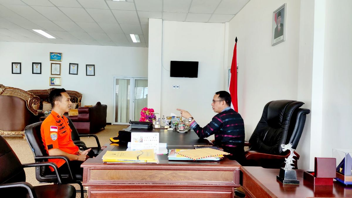 Basarnas Baubau Koordinasi dengan Pj Bupati Buton