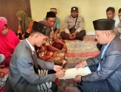 Napi Di Lasalimu Selatan Nikahi Kekasihya di Penjara