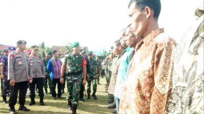 2 Ribu Pasukan Gabungan TNI-Polri Amankan Kunjungan Presiden di Kepton