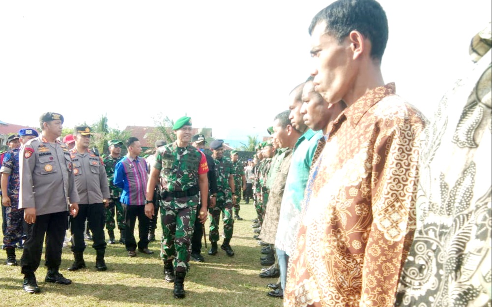 2 Ribu Pasukan Gabungan TNI-Polri Amankan Kunjungan Presiden di Kepton