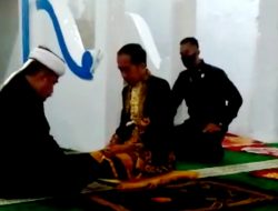 Presiden Jokowi Dinobatkan Menjadi Lakina Bhawaangi Yi Nusantara