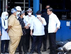 Presiden RI Kunjungi Tambang Aspal Buton