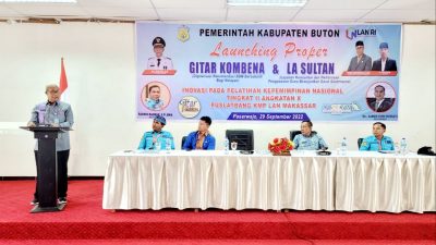 Pemkab Buton Luncurkan Proper Gitar Kombena dan La Sultan