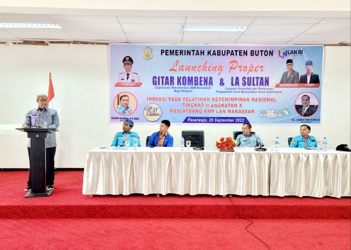 Pemkab Buton Luncurkan Proper Gitar Kombena dan La Sultan