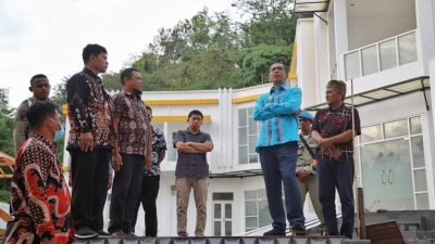 Pj. Bupati Buton Tinjau Pembangunan Mess Buton di Kendari
