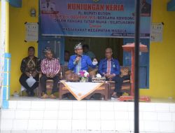 Pj. Bupati Buton, Kunker di Wabula