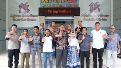 BNNP Sultra Gelar Coffee Morning Bersama Polda Sultra dan Pimpinan Organisasi Media