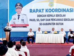 Rapat dengan Kasek, Pj Bupati Buton Kembali Tegaskan Tak Miliki Tim Sukses