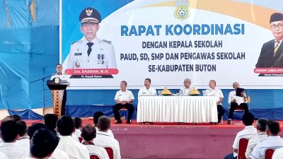 Rapat dengan Kasek, Pj Bupati Buton Kembali Tegaskan Tak Miliki Tim Sukses