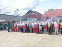 Ratusan Siswi SMAN 1 Pasarwajo Ikuti Gerakan Nasional Aksi Bergizi