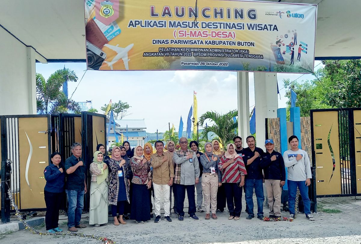 Dispar Buton Luncurkan Aplikasi Si Mas Desa