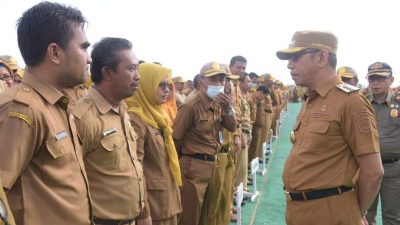 Pimpin Apel Gabungan, Pj. Bupati Buton Kembali Tekankan Kedisplinan dan Profesionalisme