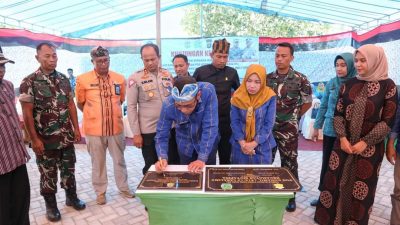 Pj Bupati Buton Resmikan Pos Koramil Sampuabalo-Gunung Jaya