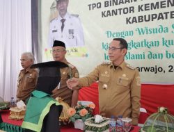 106 Santri Binaan Penyuluh Agama Islam Diwisuda, Ini Pesan Pj Bupati Buton