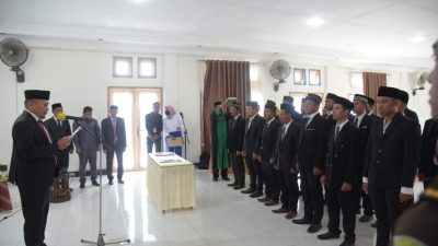 Panwaslu Kecamatan Dilantik, Pj. Bupati Buton Tegaskan ASN Tidak Netral Laporkan!