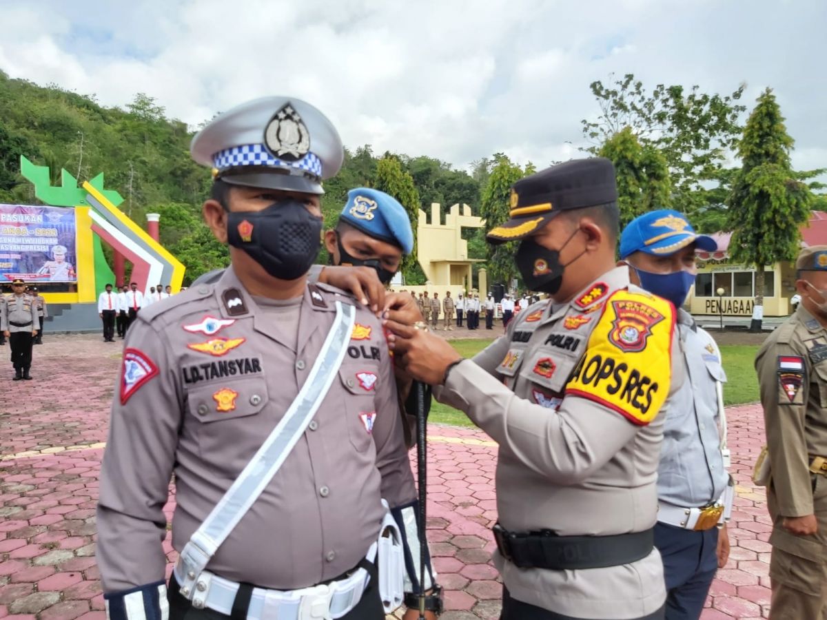 Polres Buton Gelar Pasukan Operasi Zebra Anoa 2022