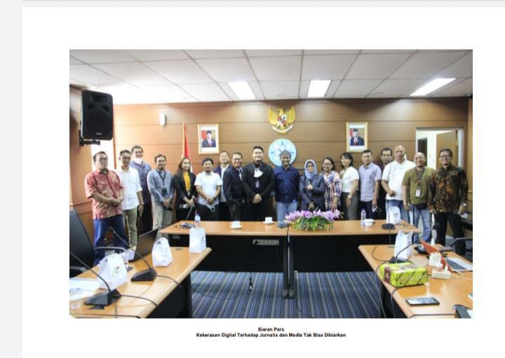 Kekerasan Digital Terhadap Wartawan dan Media Tak Bisa Dibiarkan