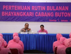 Kapolres Buton Ajak Bhayangkari Hidup Sederhana